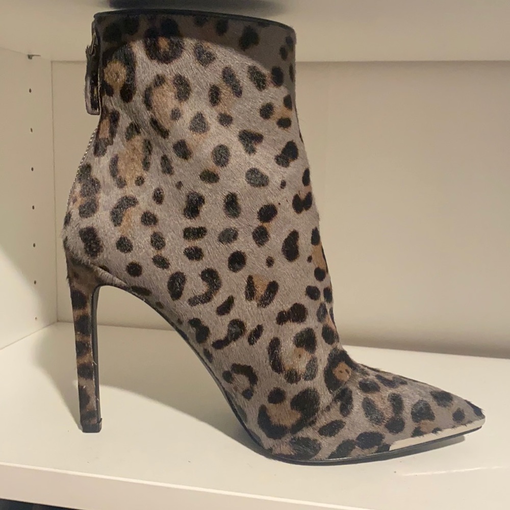 Nine West Animal Print Booties